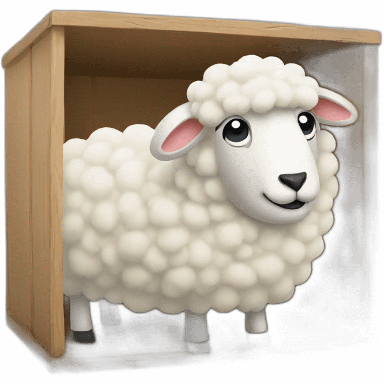 sheep box emoji