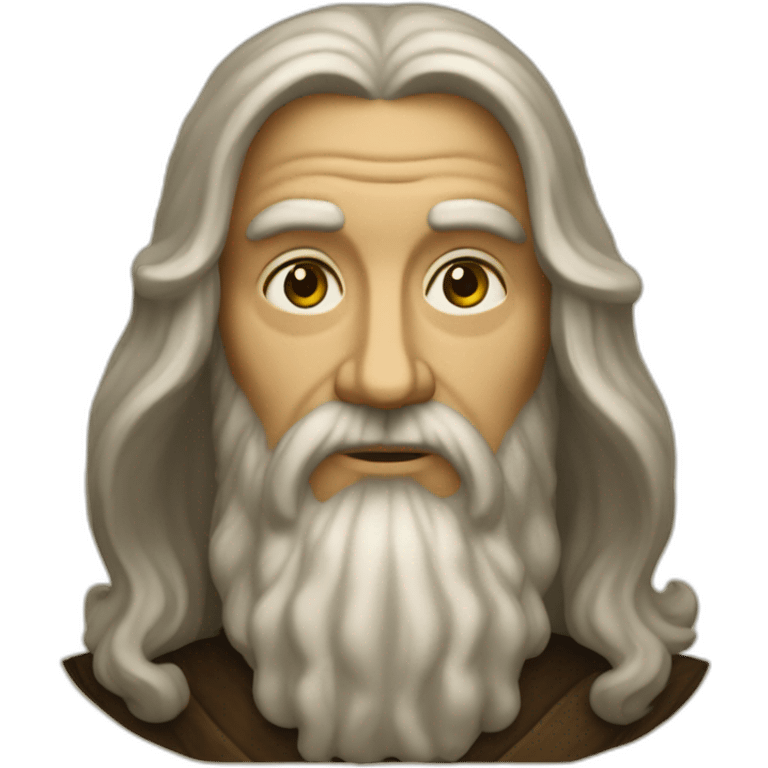 Leonardo da Vinci emoji