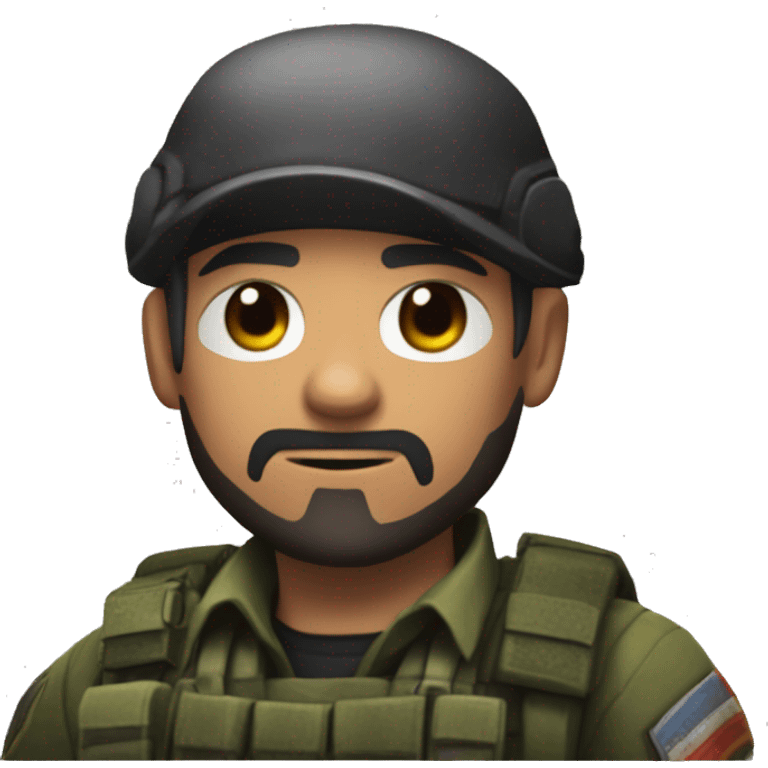 Rainbow six sige ACE karakter röl és mutat egy likot emoji