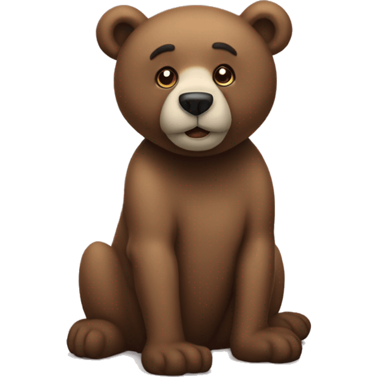 Schlafender Bär emoji