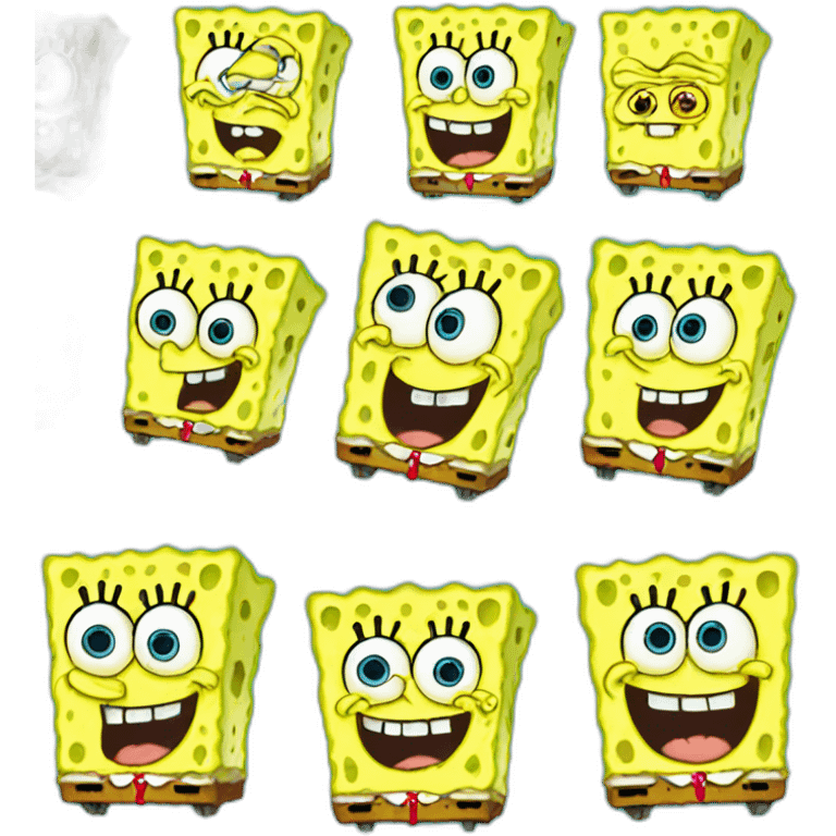 SpongeBob meme emoji