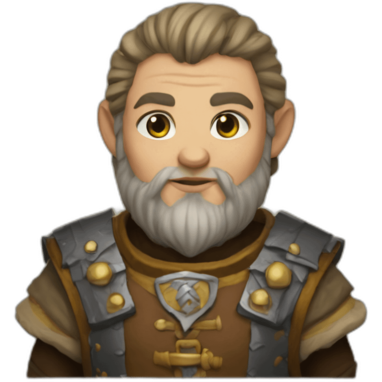 Intersex Hill dwarf cleric emoji