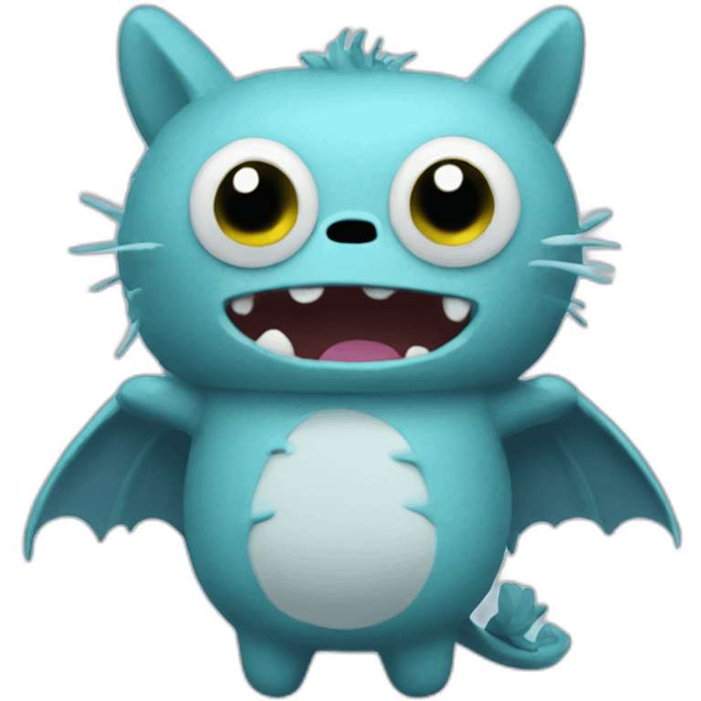 icebat the ugly doll character emoji