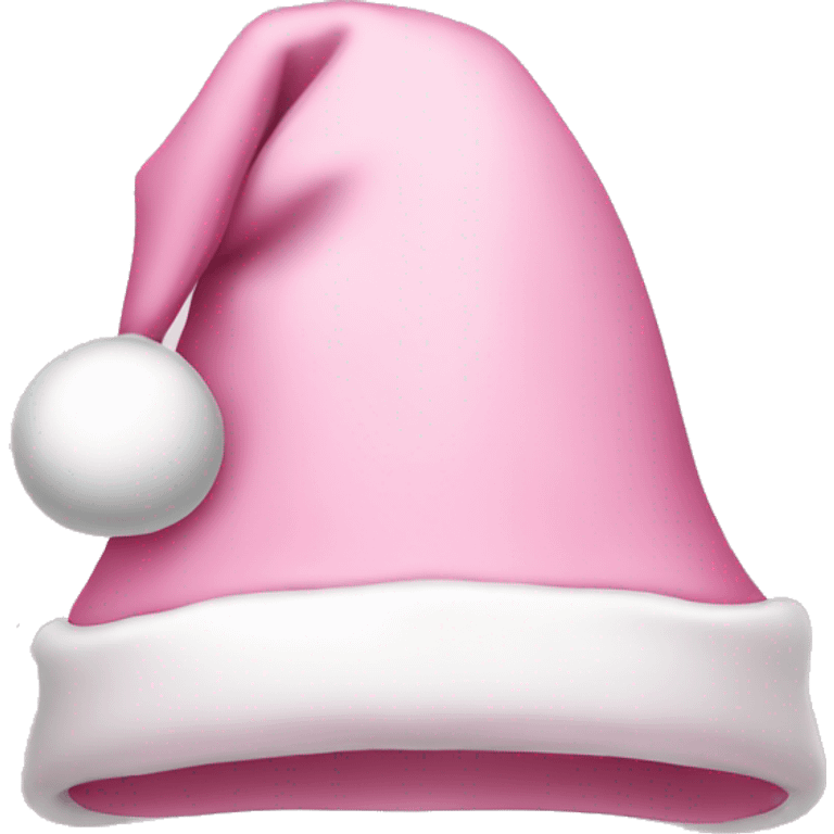 Light pink Santa hat emoji