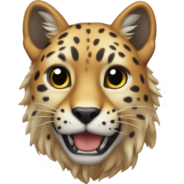 Hearth guepard emoji