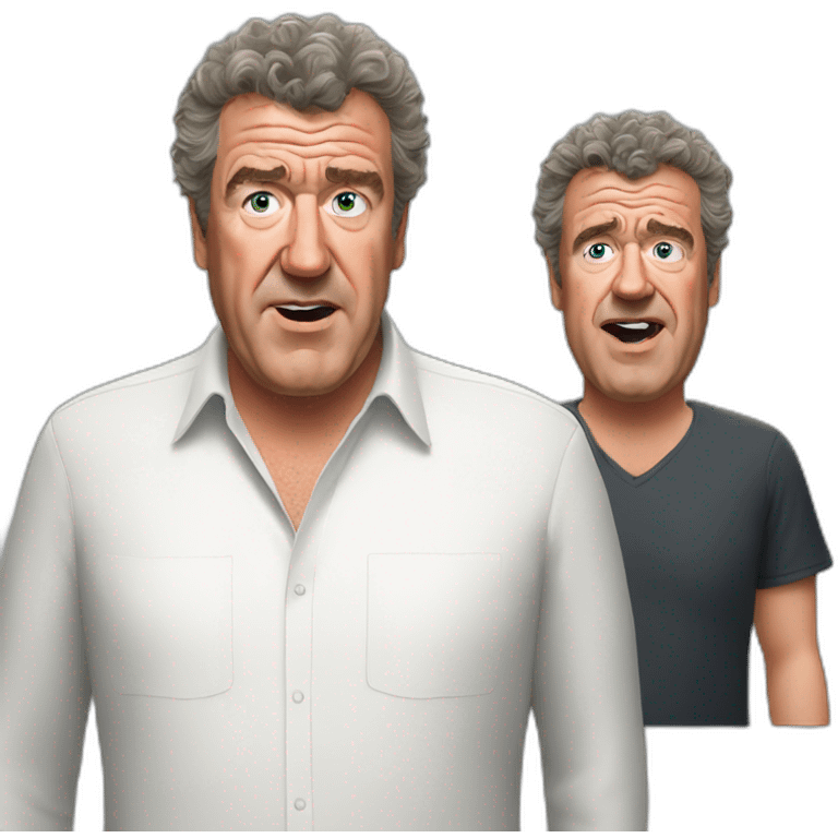 Jeremy Clarkson oh no anyway emoji