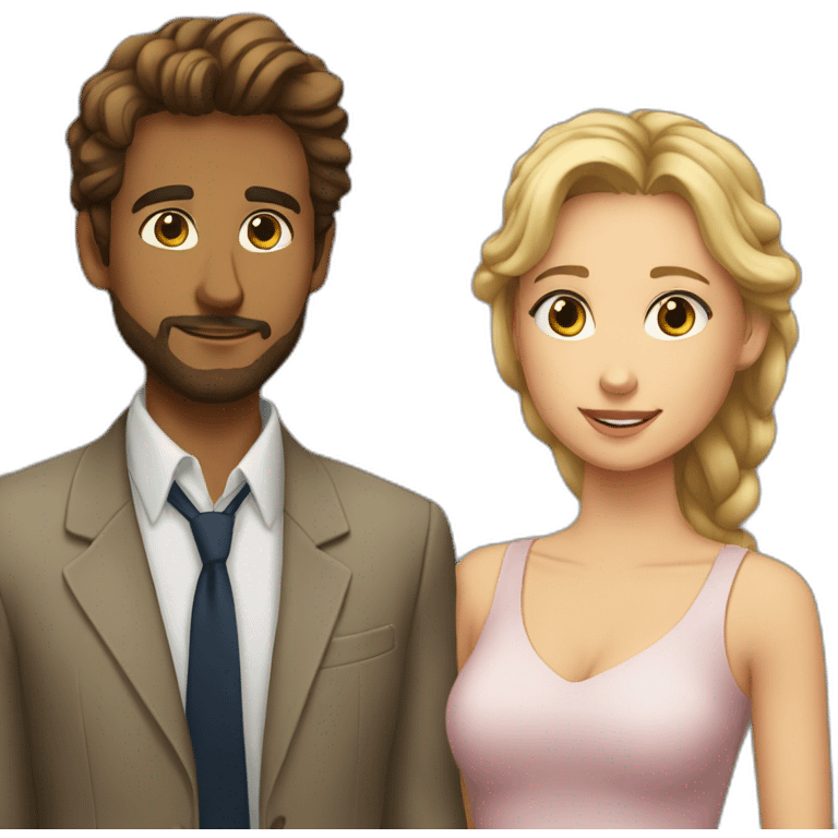 Arnaud + Jessica emoji