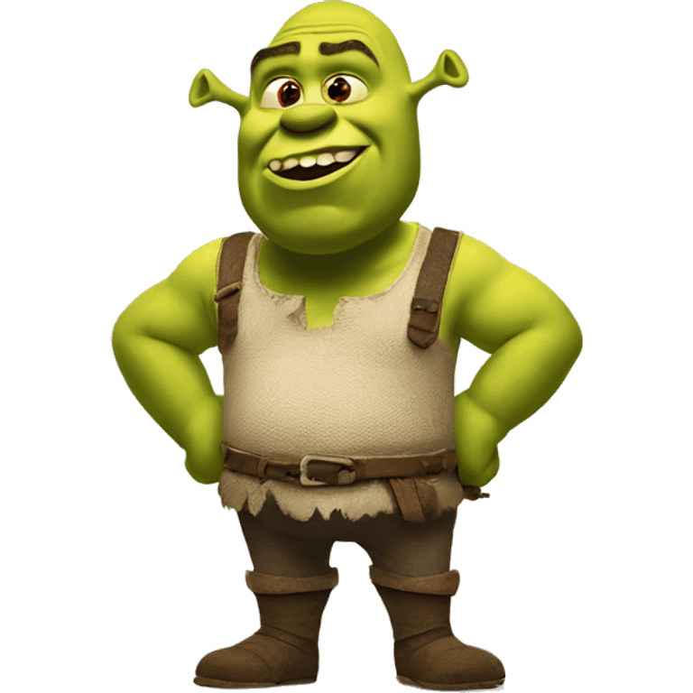 Shrek confused emoji