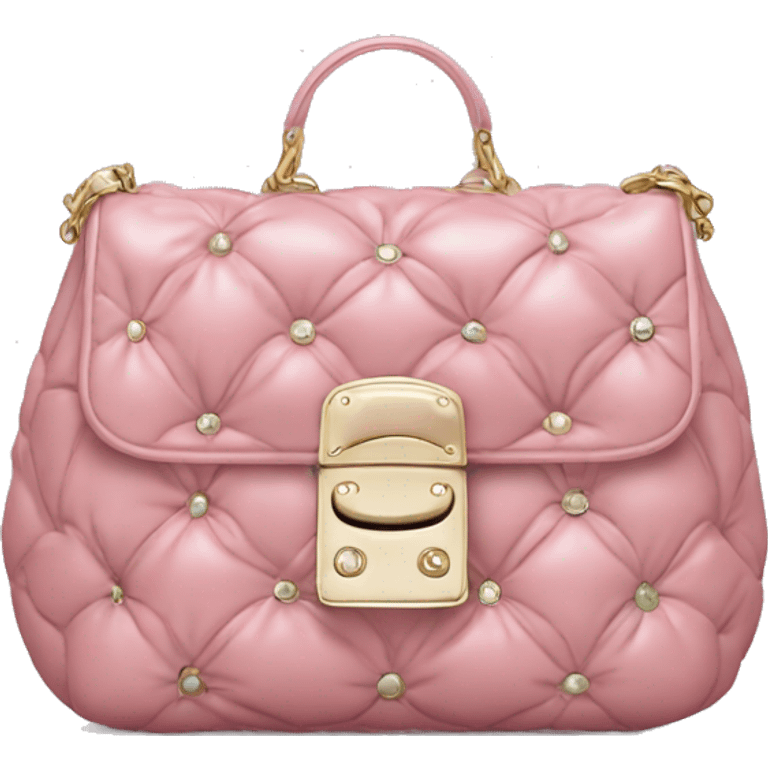 Miu Miu matellase bag  emoji