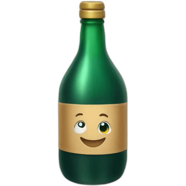 Botella emoji