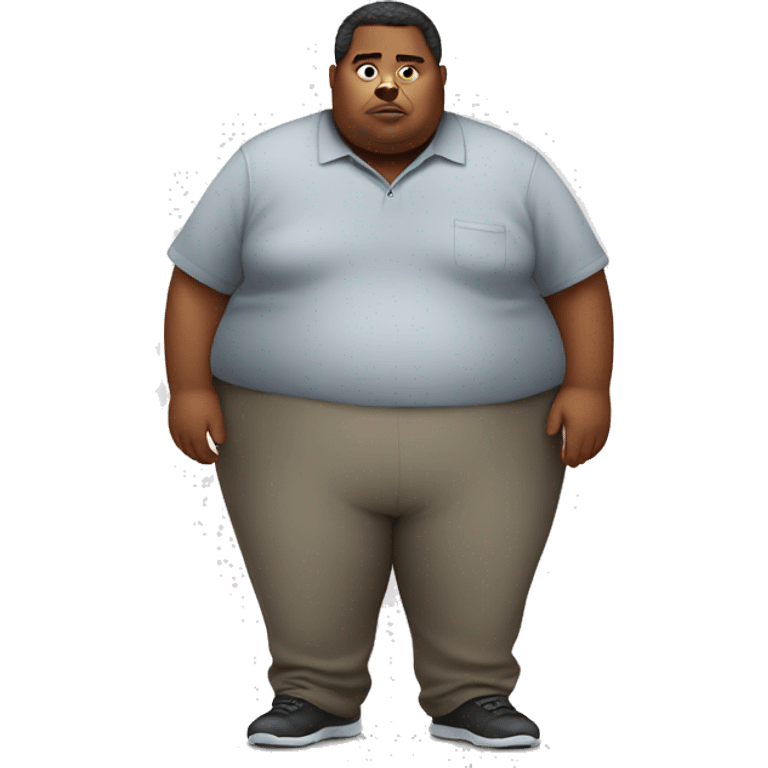 obese person emoji