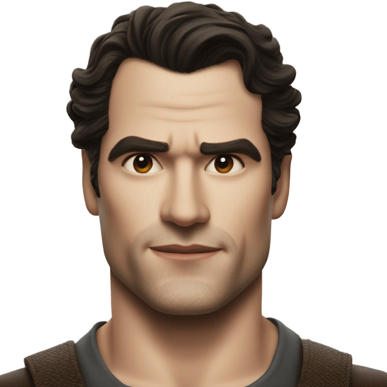 Henry cavil biting lip emoji