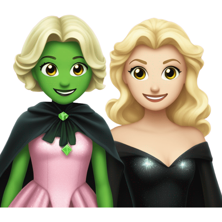 Elphaba and Glinda  emoji