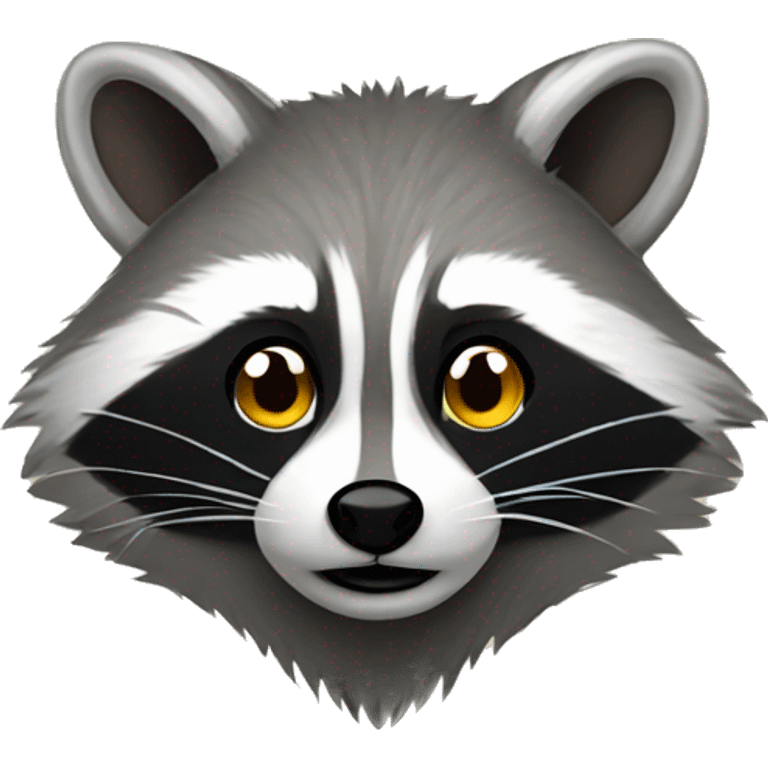 Raccoon emoji