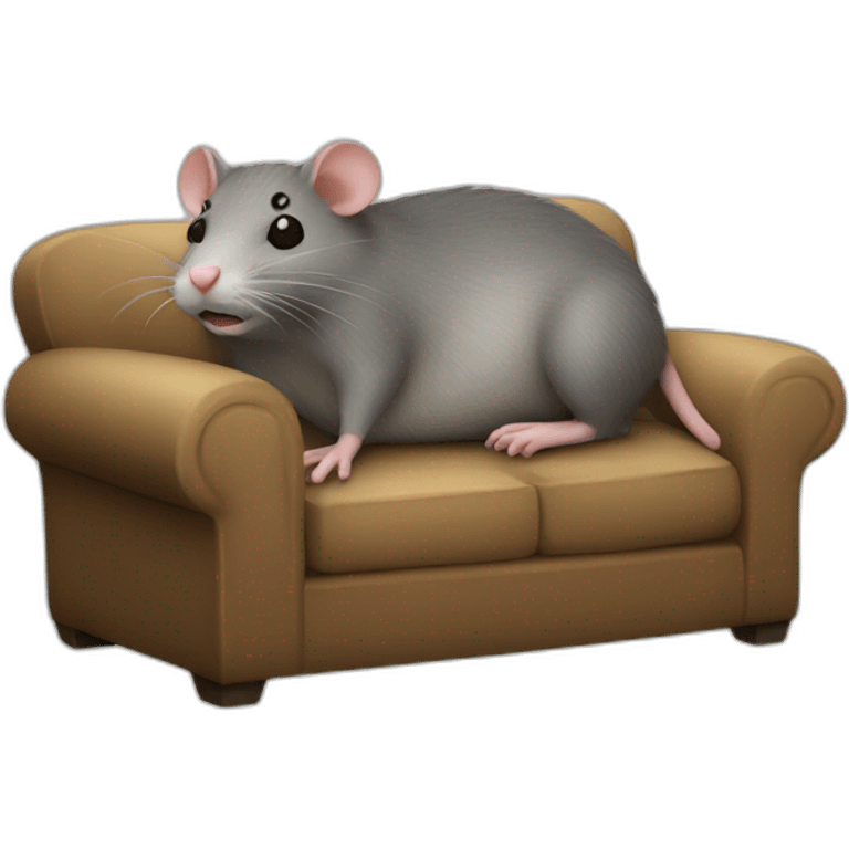 fat busy sofa rat emoji