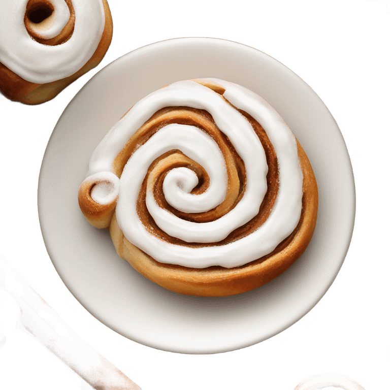 Christmas cinnamon roll emoji