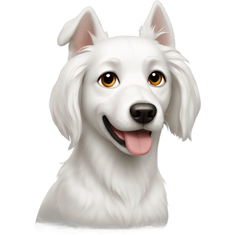 White dog emoji