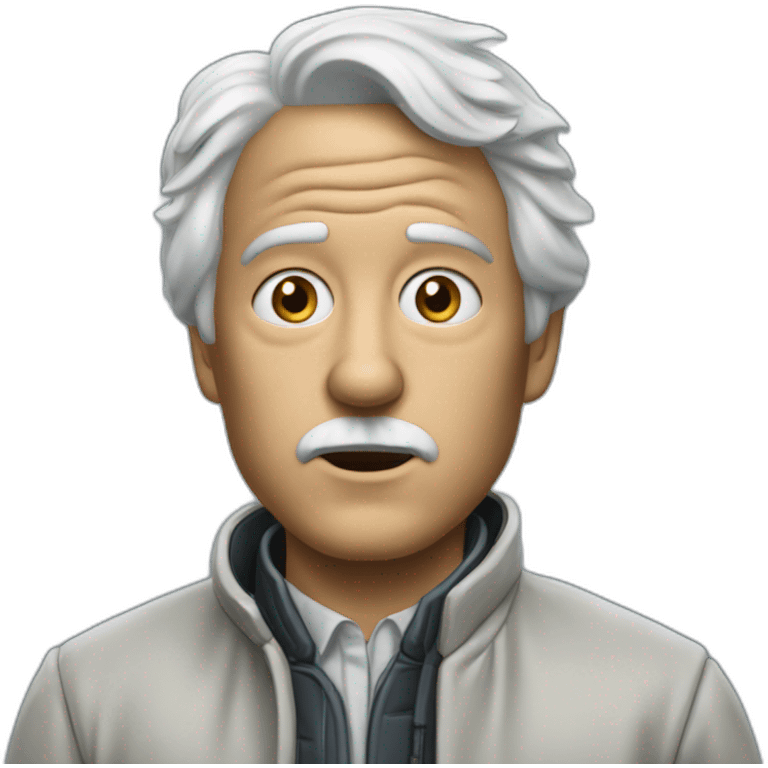 dolorian back to the future emoji