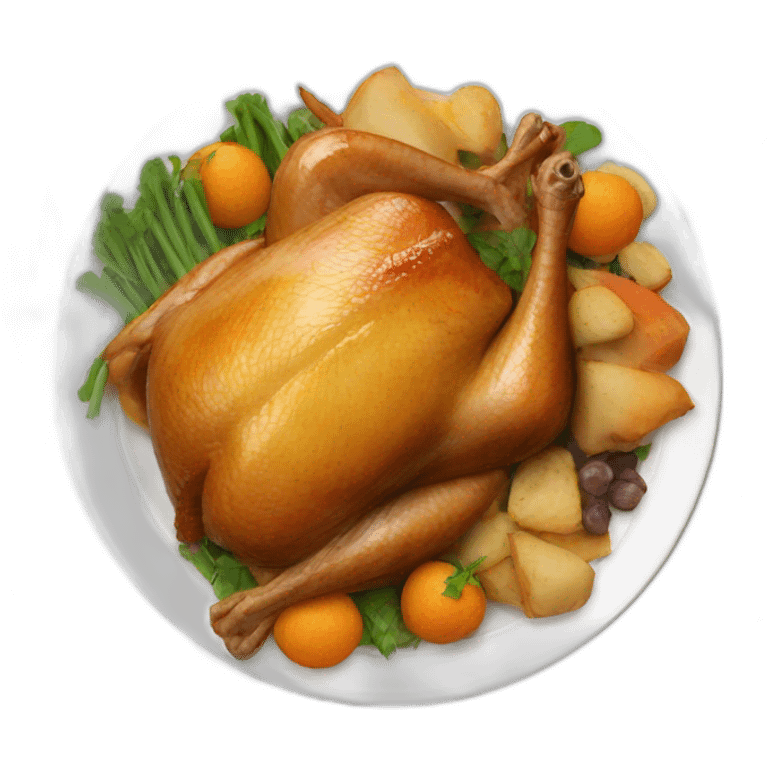 turkey dinner emoji