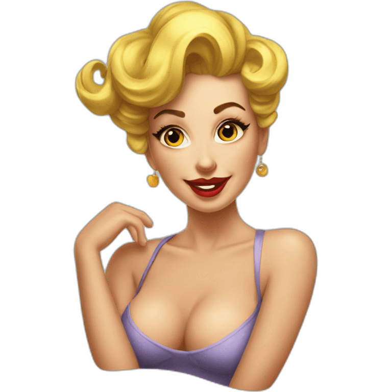 Pin-up emoji