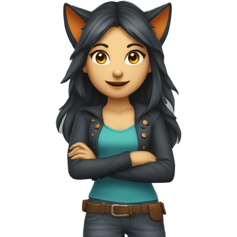 Loup Garou filles  emoji