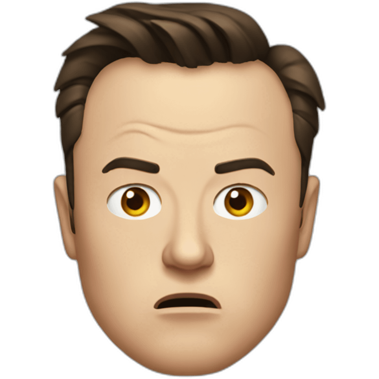 angry Elon Musk emoji