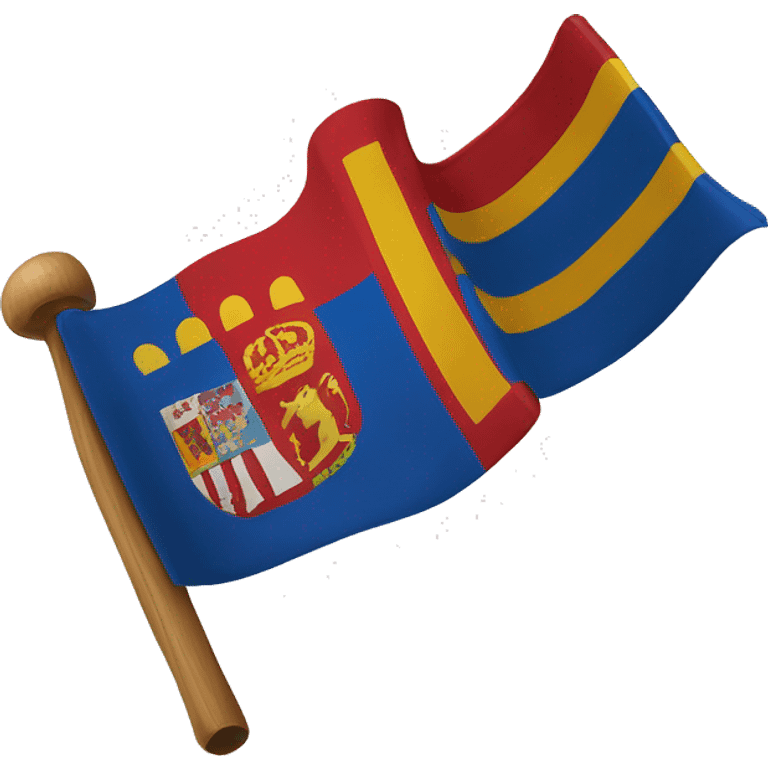 Haz un emoji de la bandera de Cataluña  emoji