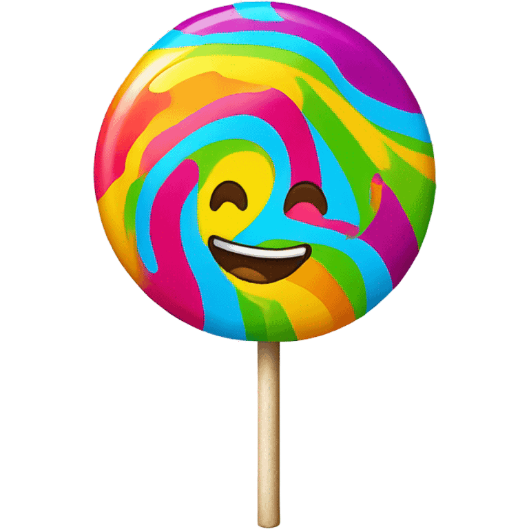 Lolli pop smiling  emoji