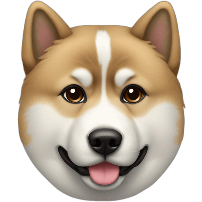 Japanese akita emoji