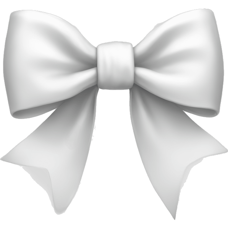 white bow emoji