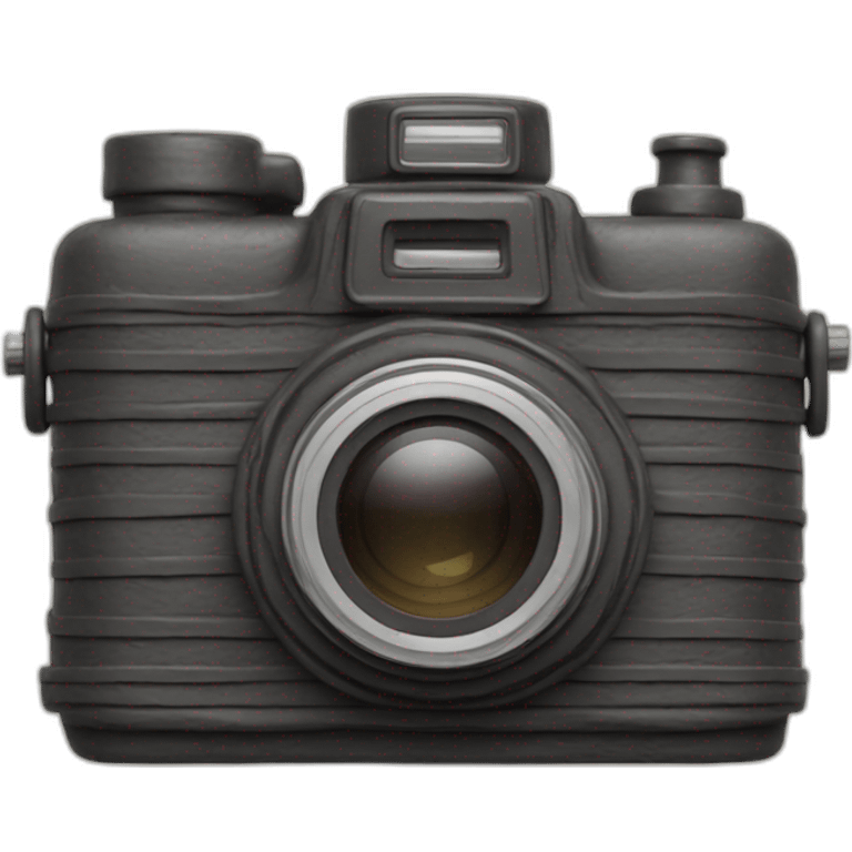 Plasticine Old Film Camera emoji