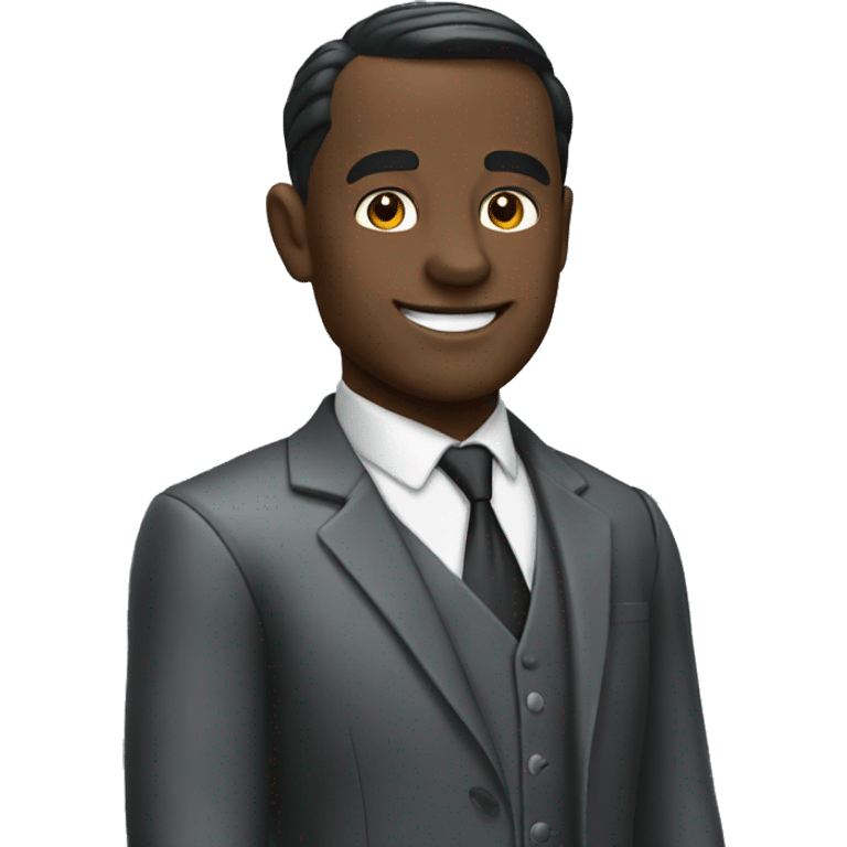 Batman is a businessman emoji