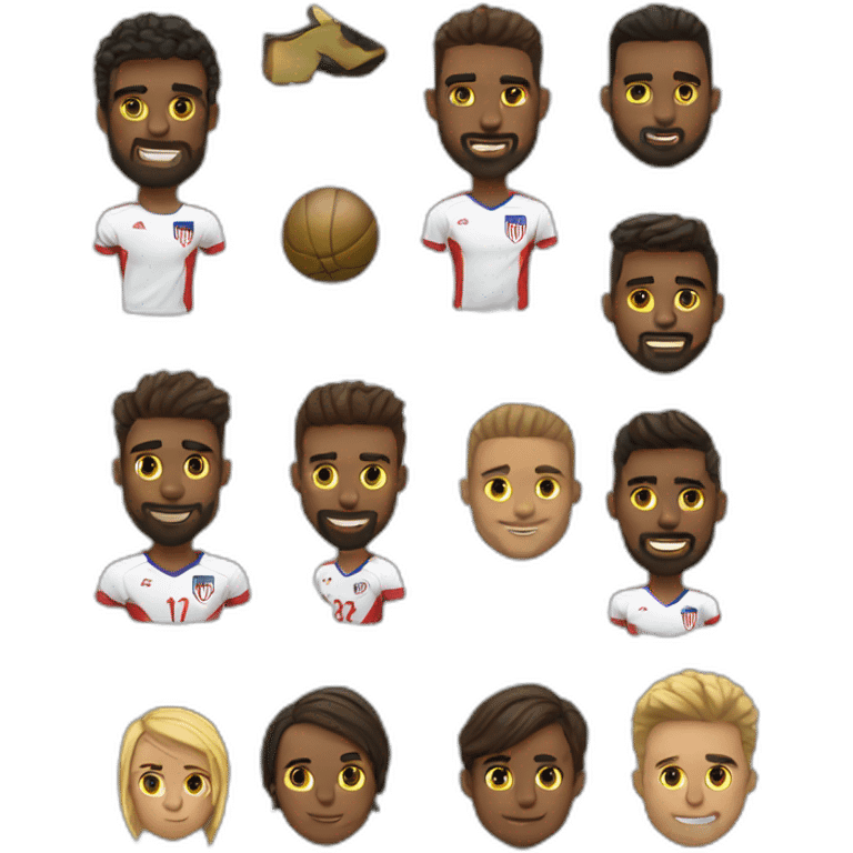 Equipo de fútbol america emoji