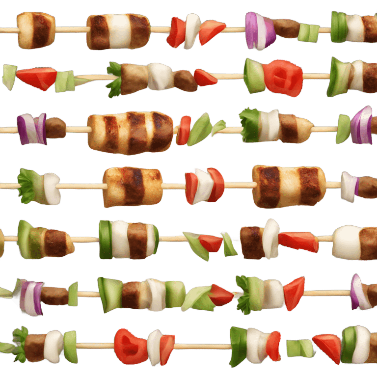 Shish kebab emoji