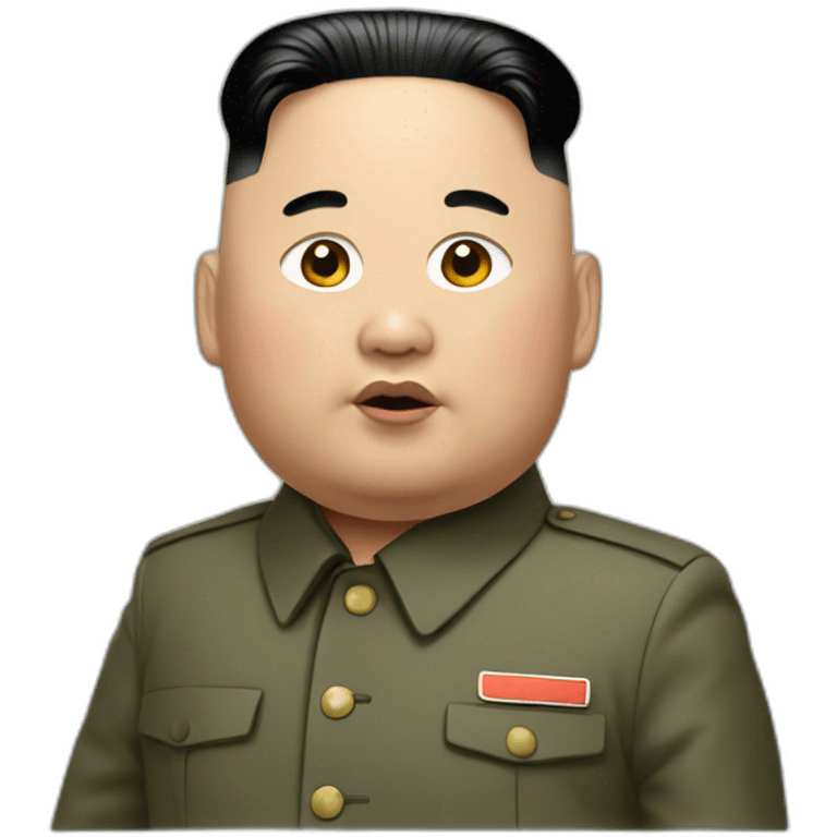 kim jong un emoji