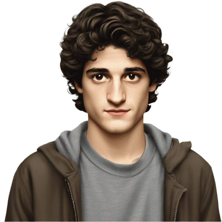 Young Louis Garrel in the 2000s emoji