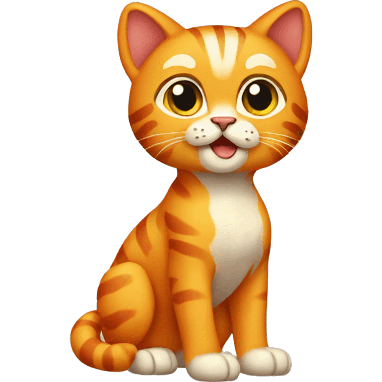 Cheetoh Cat Full Body emoji