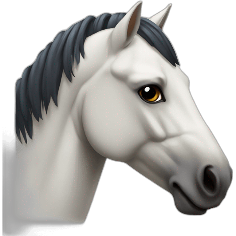 Chat cheval emoji