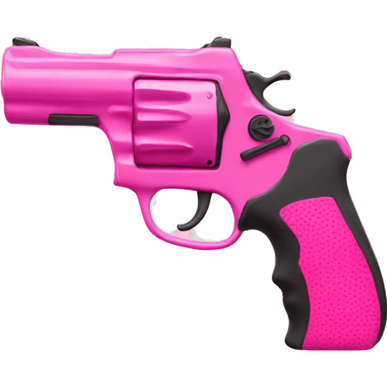 Pink gun emoji