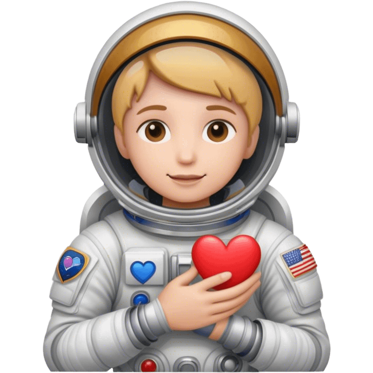 Atronaut love emoji