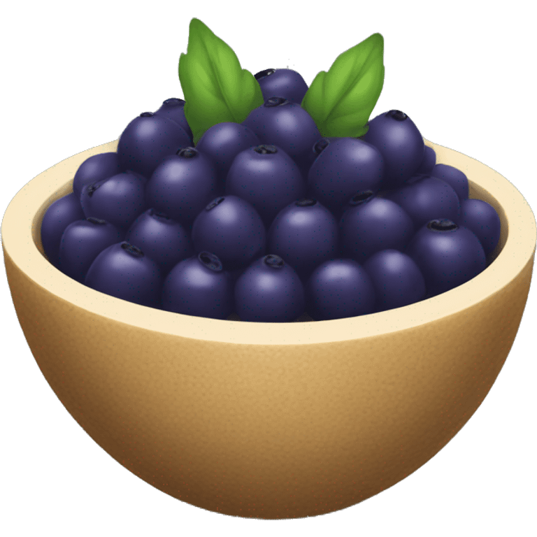 açaí bowl emoji