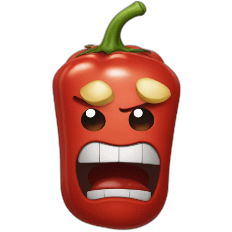 Angry Ketchup emoji