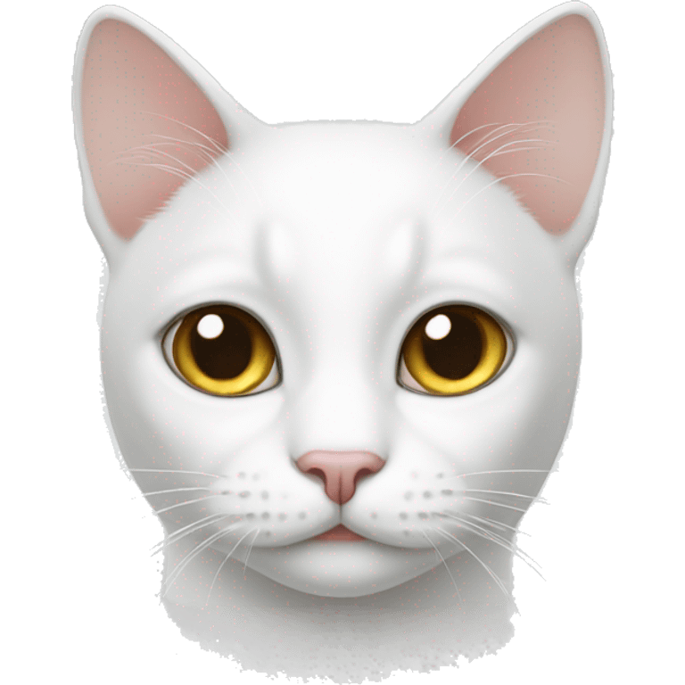 white cat emoji