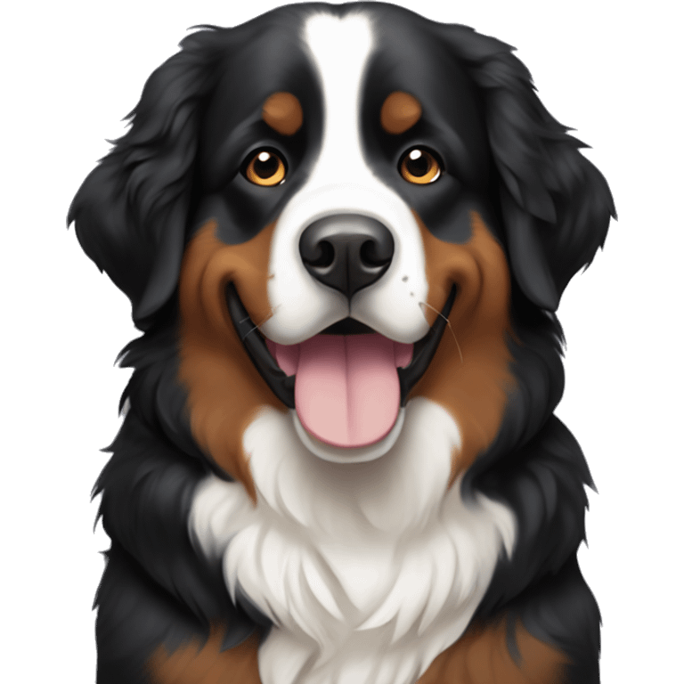 cute aesthetic bernese mountain dog emoji