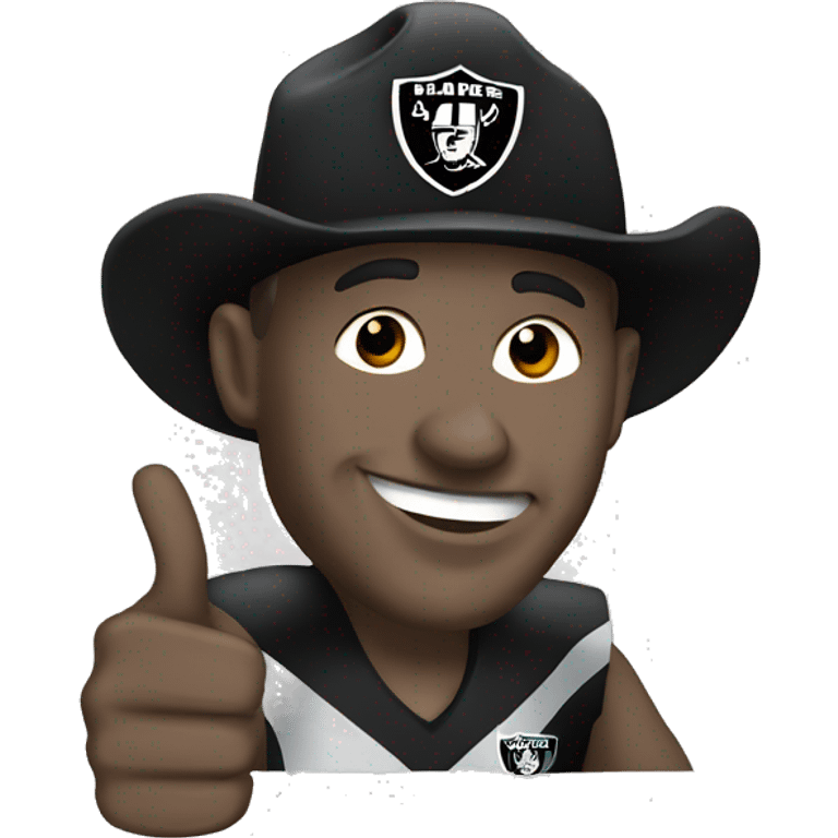 Raider fan thumbs up emoji