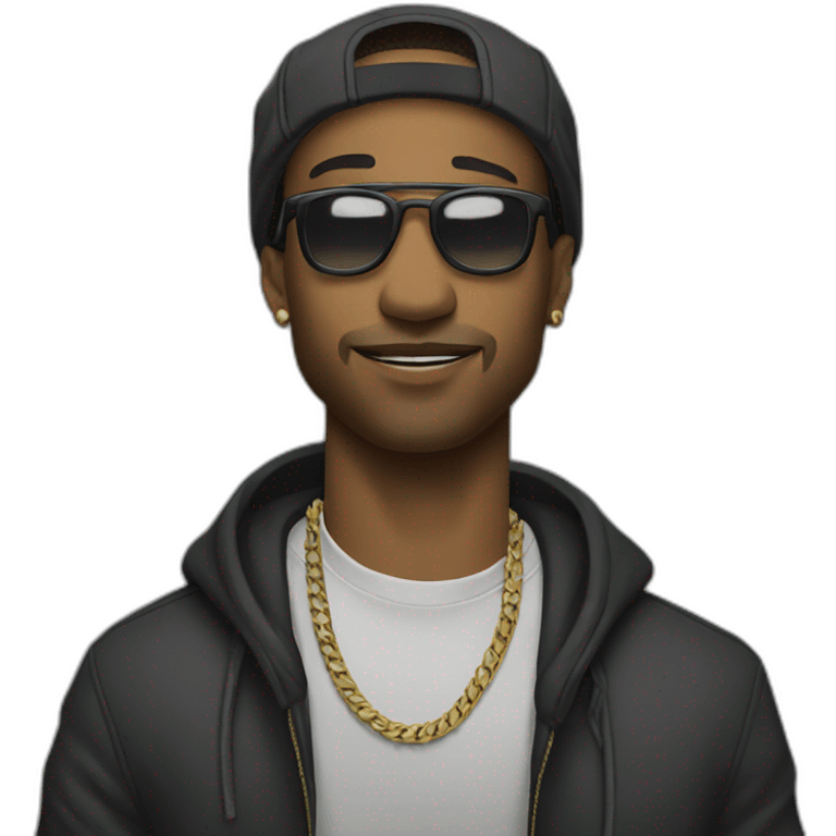 le rappeur sasso emoji