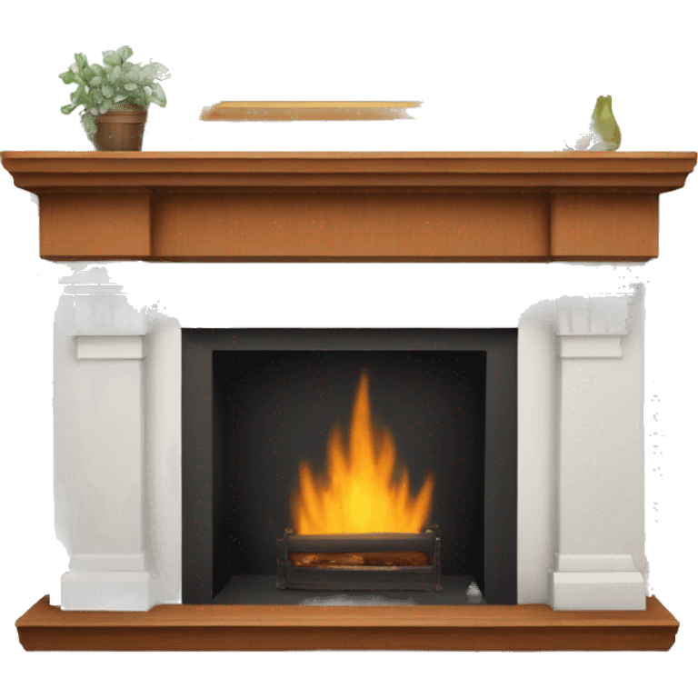 fireplace mantle emoji