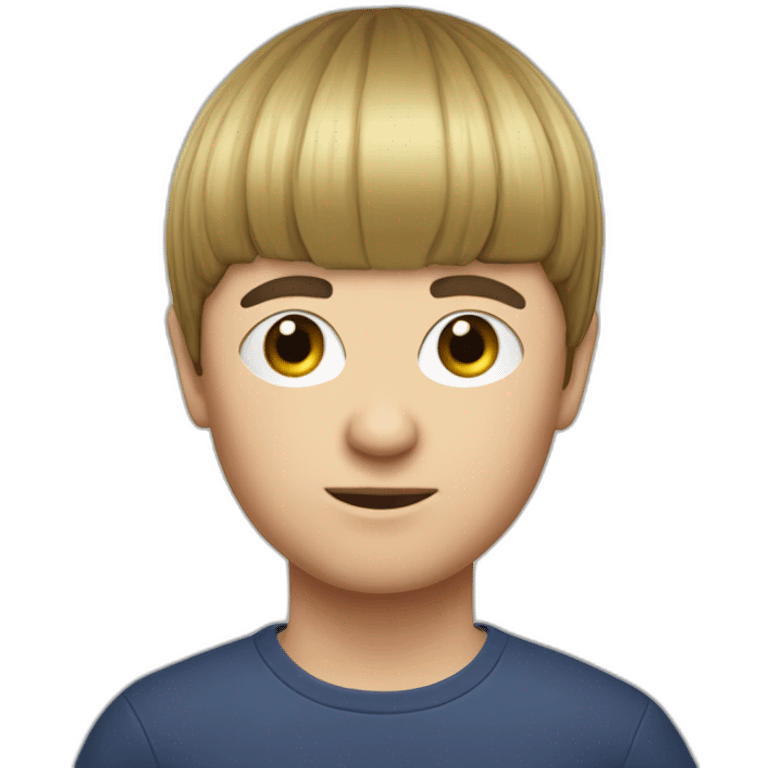 Oliver tree bowl cut emoji