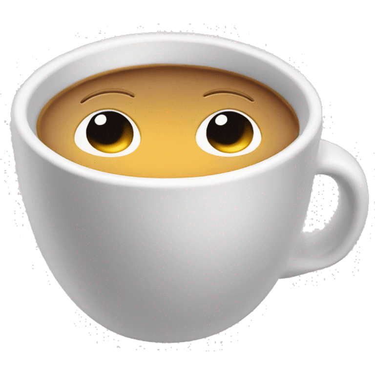 two coffee cup tim emoji