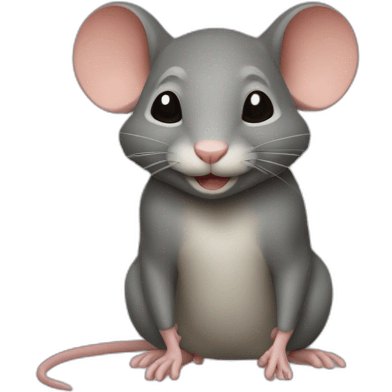 Un rat qui demande de l argents emoji